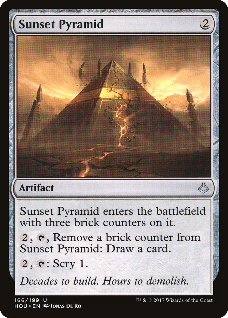 Sunset Pyramid (HOU-166)  - Hour of Devastation