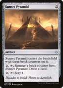 Sunset Pyramid (HOU-166)  Foil - Hour of Devastation