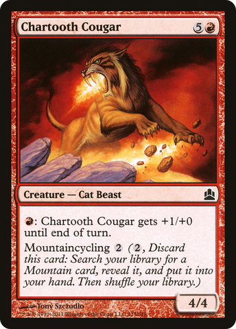 Chartooth Cougar (CMD-115)  - Commander 2011
