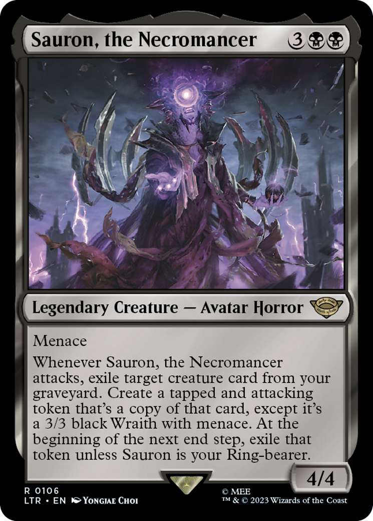 Sauron, the Necromancer (LTR-106)  - The Lord of the Rings: Tales of Middle-earth