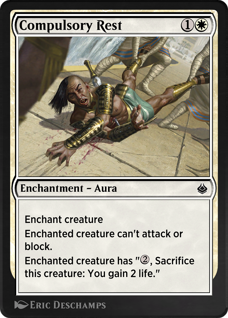Compulsory Rest (AKR-010)  - Amonkhet Remastered