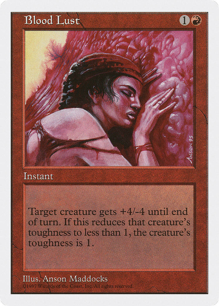Blood Lust (5ED-)  - Fifth Edition