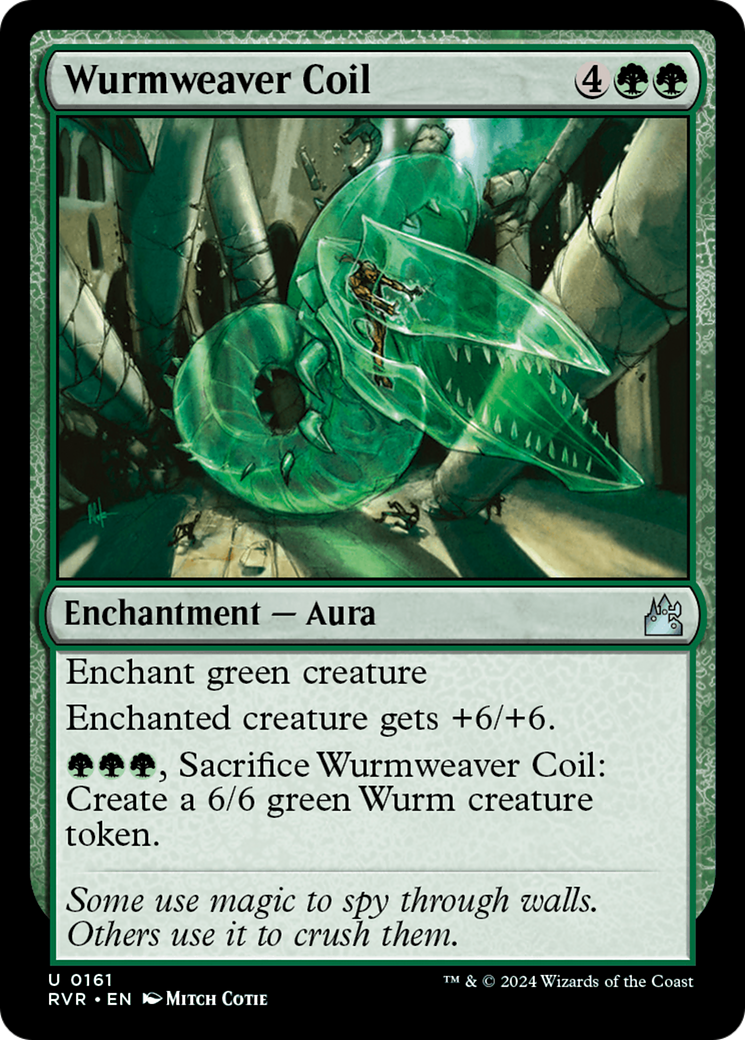 Wurmweaver Coil (RVR-161)  - Ravnica Remastered