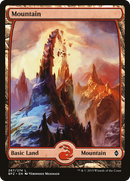 Mountain (267) - Full Art (BFZ-267)  Foil - Battle for Zendikar