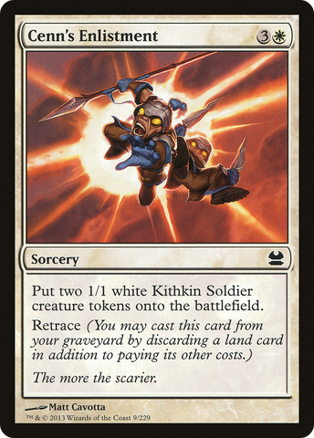 Cenn's Enlistment (MMA-009)  Foil - Modern Masters