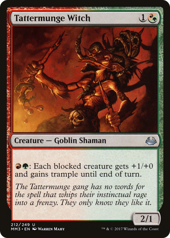 Tattermunge Witch (MM3-212)  Foil - Modern Masters 2017
