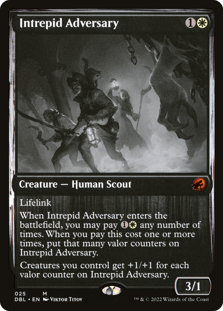 Intrepid Adversary (DBL-025)  - Innistrad: Double Feature
