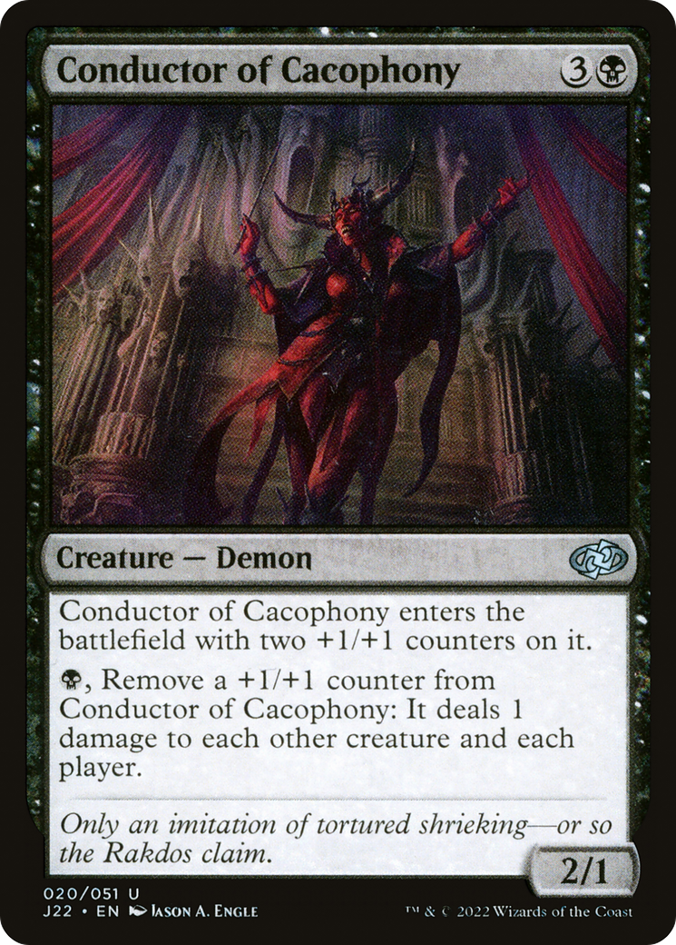 Conductor of Cacophony (J22-020)  - Jumpstart 2022