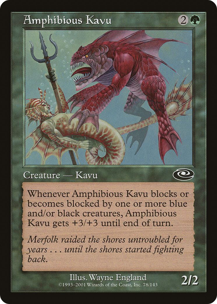 Amphibious Kavu (PLS-078)  - Planeshift