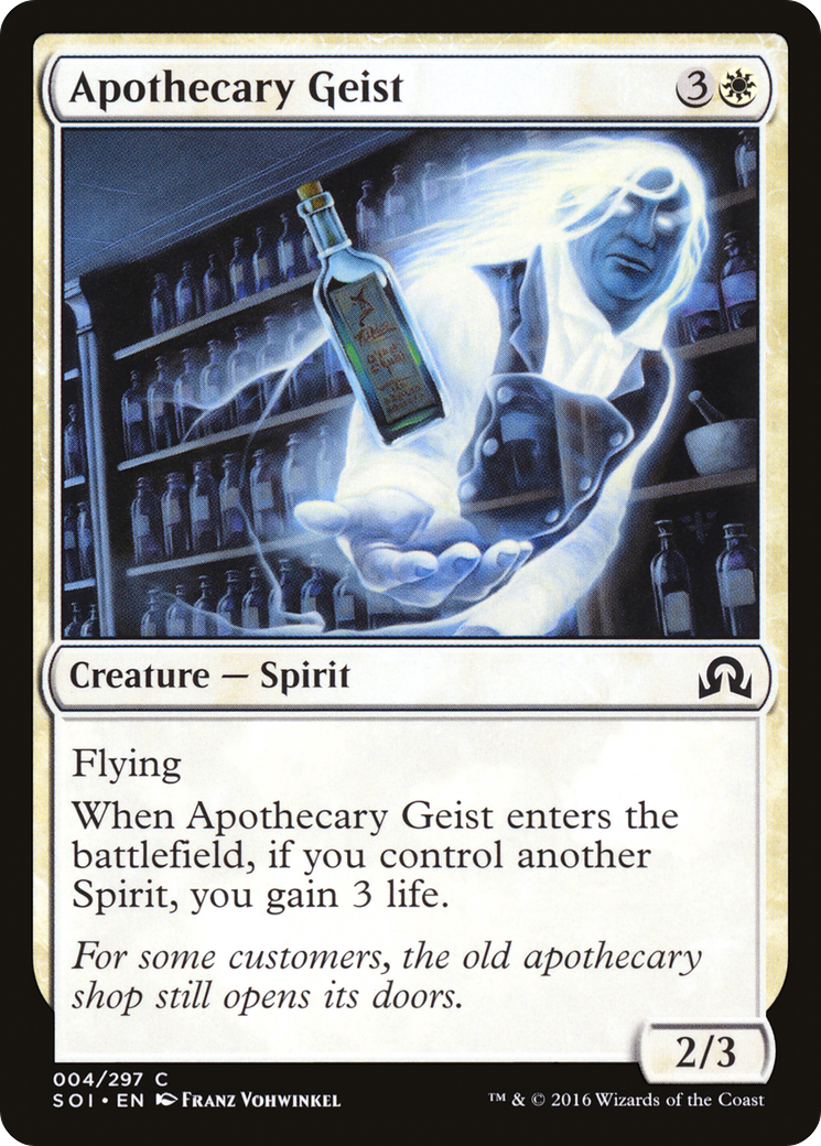 Apothecary Geist (SOI-004)  - Shadows over Innistrad