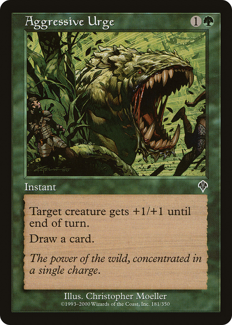 Aggressive Urge (INV-181)  Foil - Invasion
