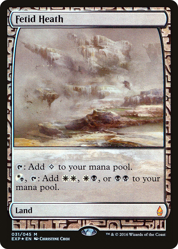 Fetid Heath (EXP-031)  Foil - Zendikar Expeditions
