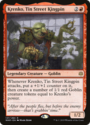 Krenko, Tin Street Kingpin (WAR-137)  Foil - War of the Spark