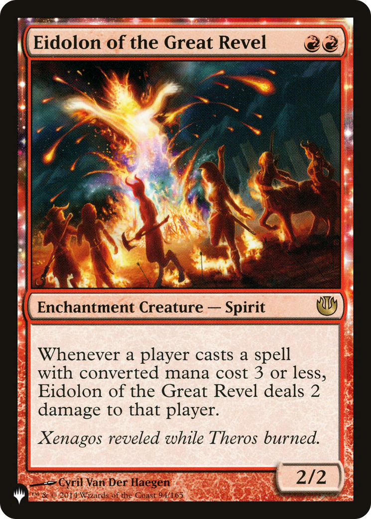 Eidolon of the Great Revel (LIST-94/165)  - The List: (enchantment)