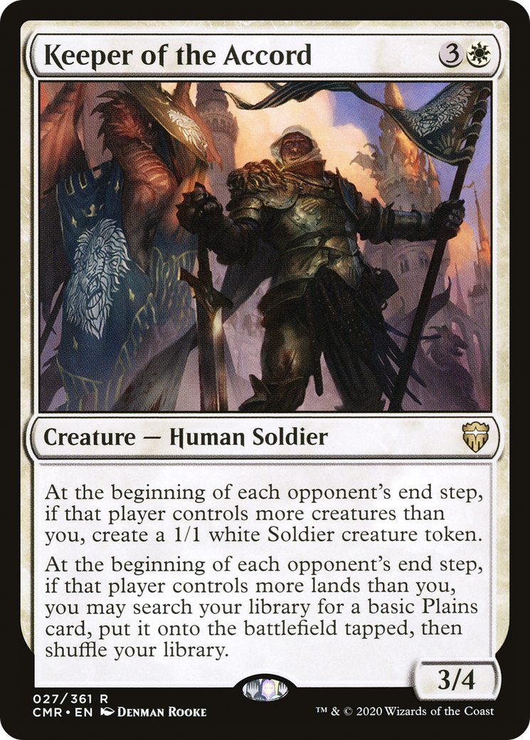 Keeper of the Accord (CMR-027)  - Commander Legends