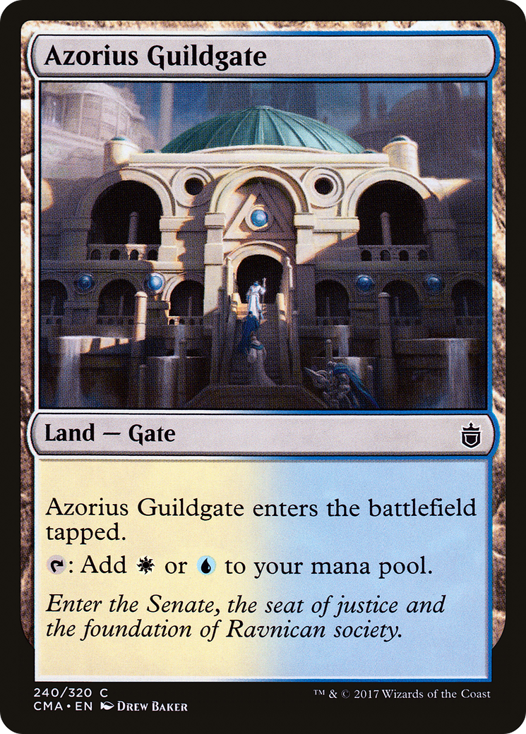 Azorius Guildgate (CMA-240)  - Commander Anthology