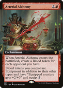 Arterial Alchemy (Extended Art) (VOC-061)  - Crimson Vow Commander: (Extended Art)
