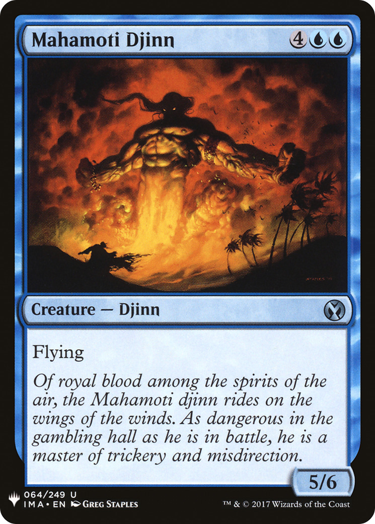 Mahamoti Djinn (LIST-IMA-64)  - The List