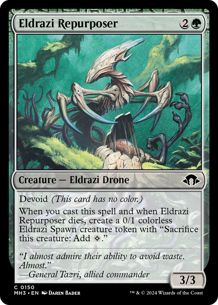 Eldrazi Repurposer (MH3-150)  Foil - Modern Horizons 3: (devoid)