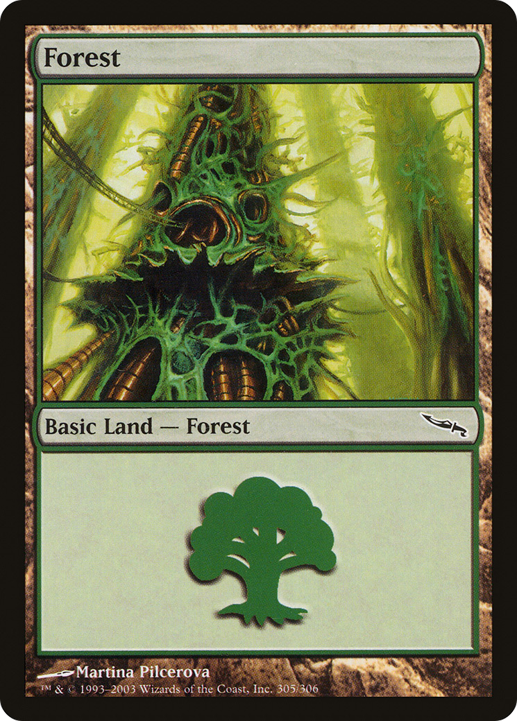 Forest (305) (MRD-305)  - Mirrodin