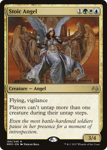 Stoic Angel (MM3-190)  - Modern Masters 2017