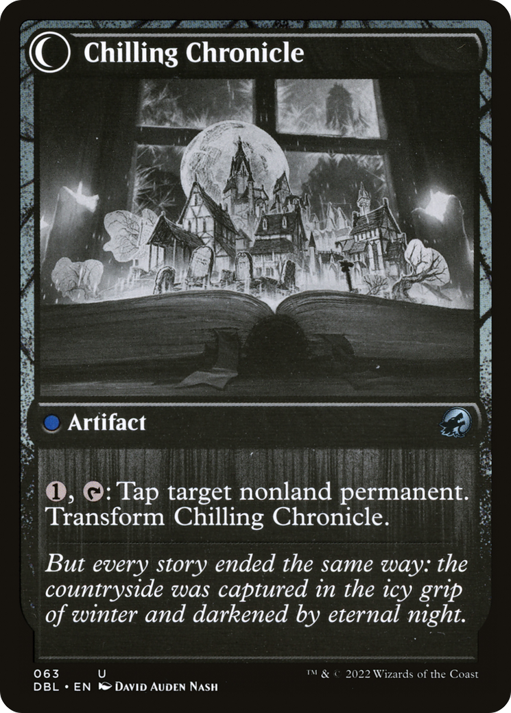 Mysterious Tome (DBL-063)  Foil - Innistrad: Double Feature: (Double Faced Transform)