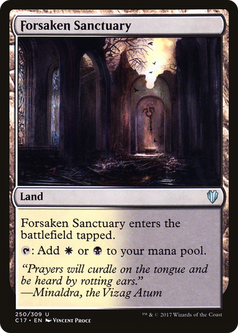 Forsaken Sanctuary (C17-250)  - Commander 2017