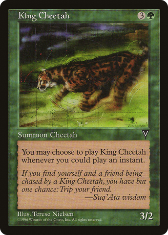 King Cheetah (VIS-)  - Visions