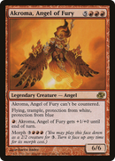 Akroma, Angel of Fury (PLC-094)  - Planar Chaos
