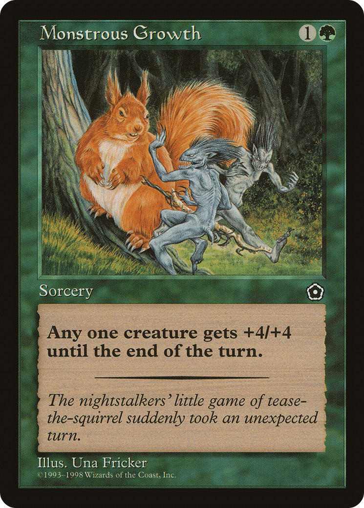 Monstrous Growth (P02-133)  - Portal Second Age
