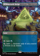 Willowrush Verge (Borderless) (DFT-375)  Foil - Aetherdrift