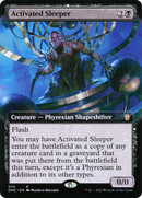 Activated Sleeper (Extended Art) (DMC-074) - Dominaria United Commander: (Extended Art) Foil