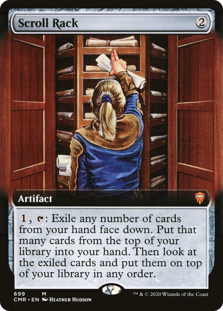 Scroll Rack (Extended Art) (CMR-699)  - Commander Legends: (Extended Art)