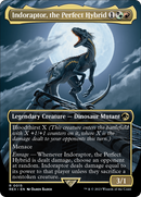 Indoraptor, the Perfect Hybrid (Borderless) (REX-015)  Foil - Jurassic World Collection