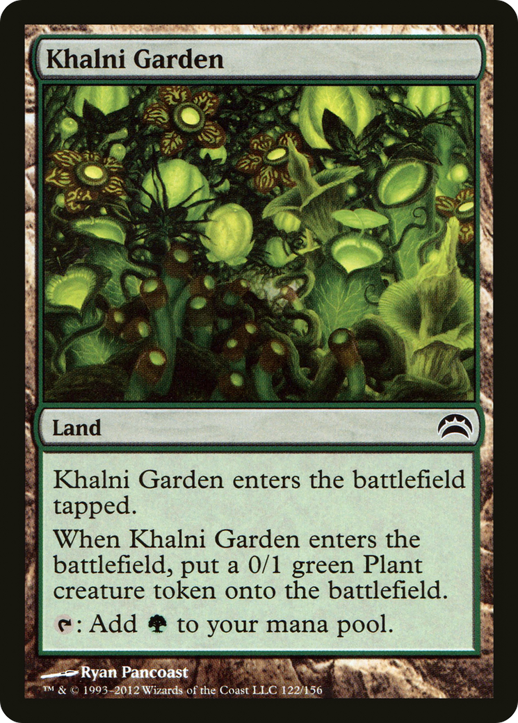 Khalni Garden (PC2-122)  - Planechase 2012