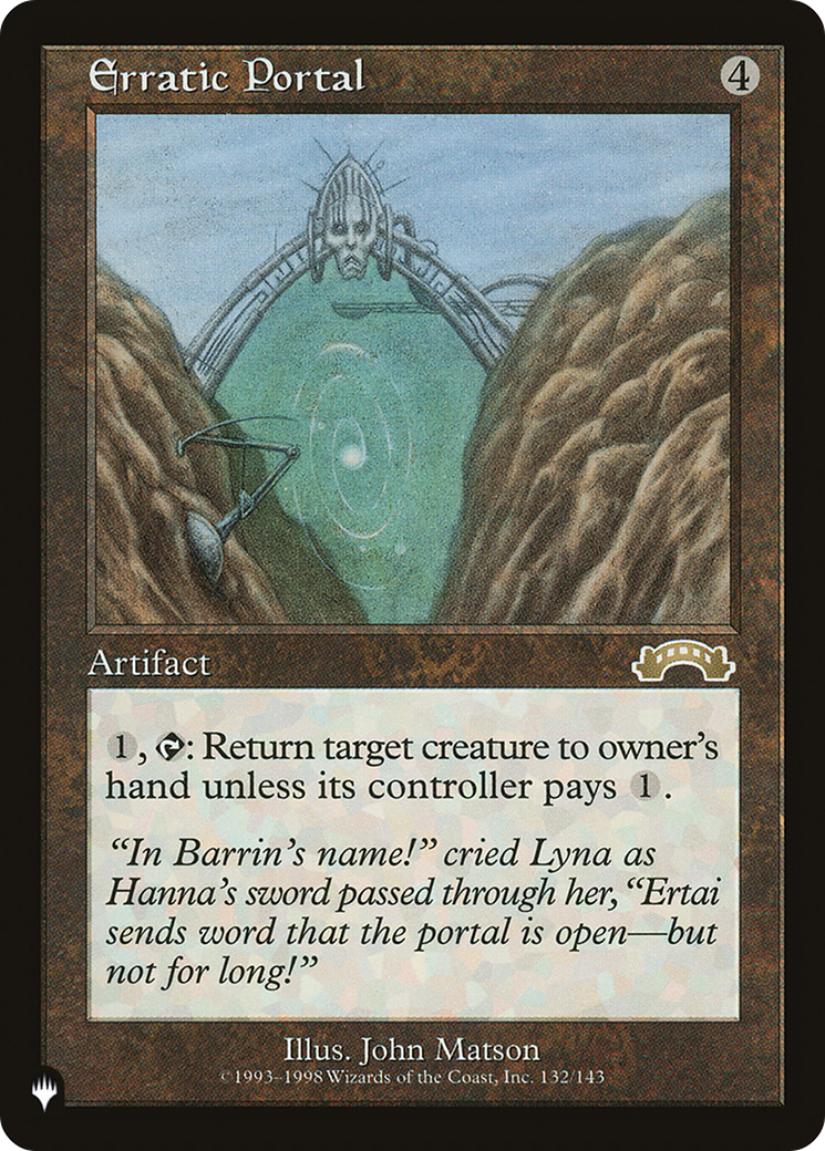 Erratic Portal (LIST-132/143)  - The List