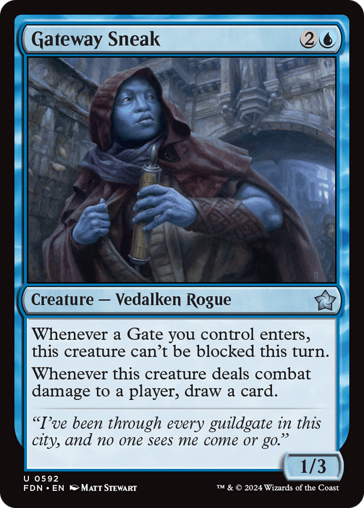 Gateway Sneak (FDN-592)  - Foundations