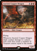Ancient Copper Dragon (CLB-161)  Foil - Commander Legends: Battle for Baldur's Gate