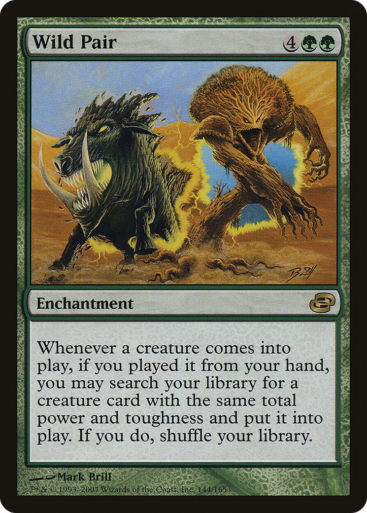 Wild Pair (PLC-144)  Foil - Planar Chaos