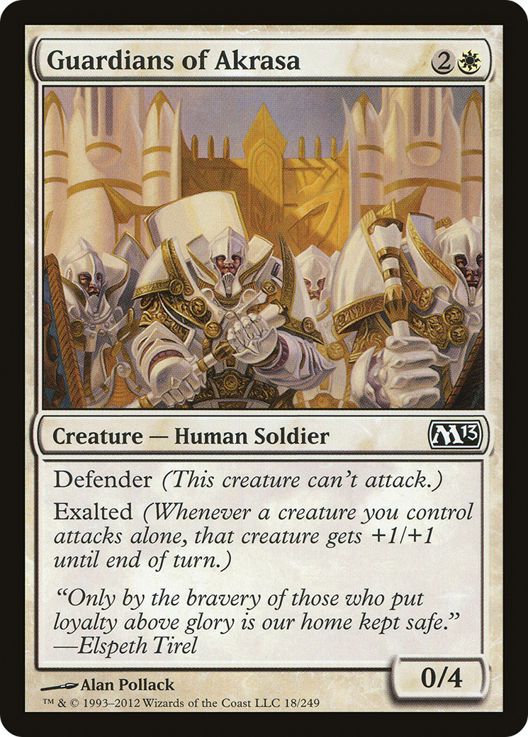 Guardians of Akrasa (M13-018) - Magic 2013