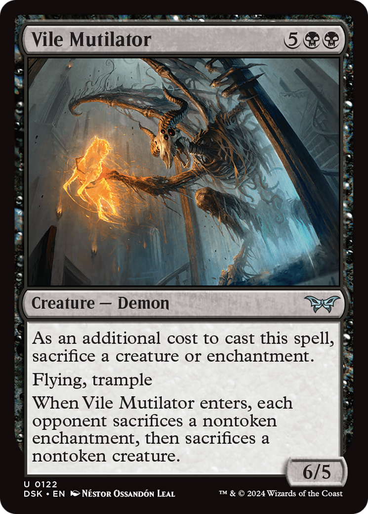Vile Mutilator (DSK-122)  - Duskmourn: House of Horror