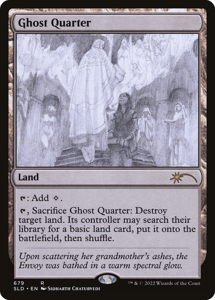 Ghost Quarter (679) (SLD-679)  - Secret Lair Drop
