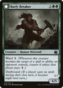 Burly Breaker (MID-174)  Foil - Innistrad: Midnight Hunt: (Double Faced Transform)