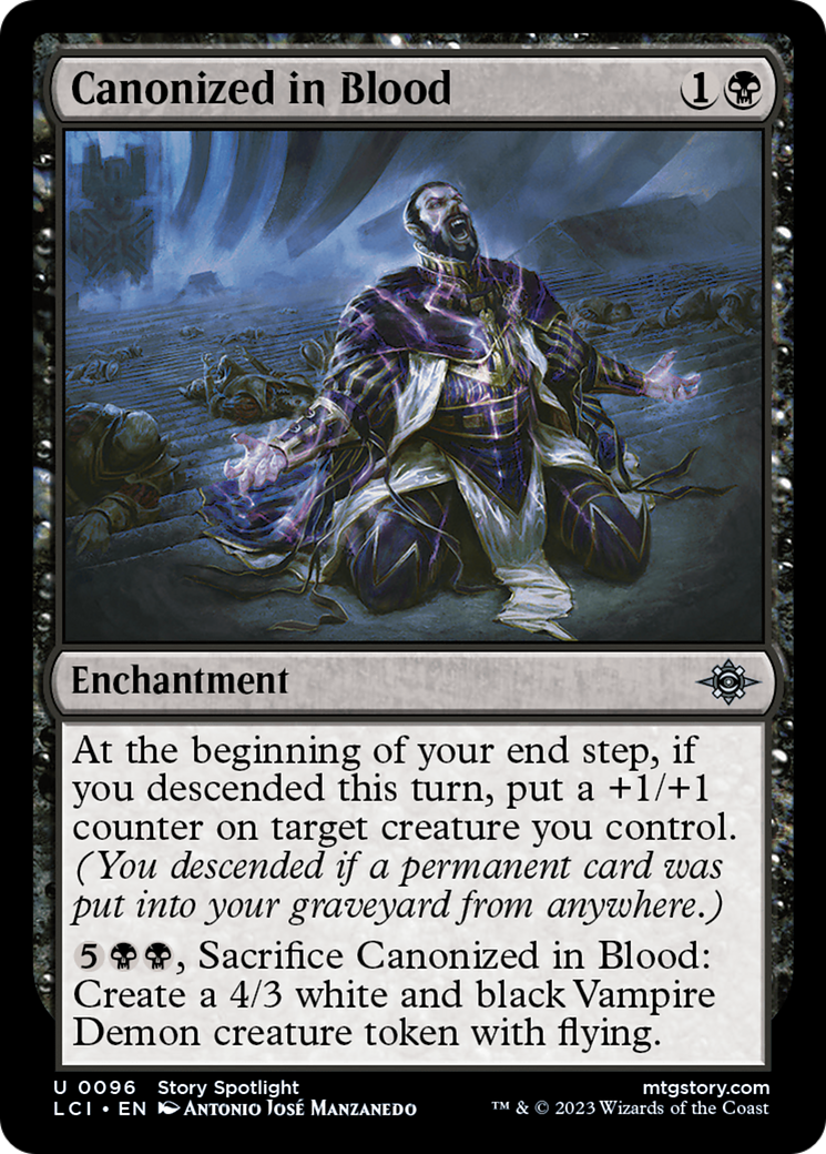 Canonized in Blood (LCI-096)  - The Lost Caverns of Ixalan