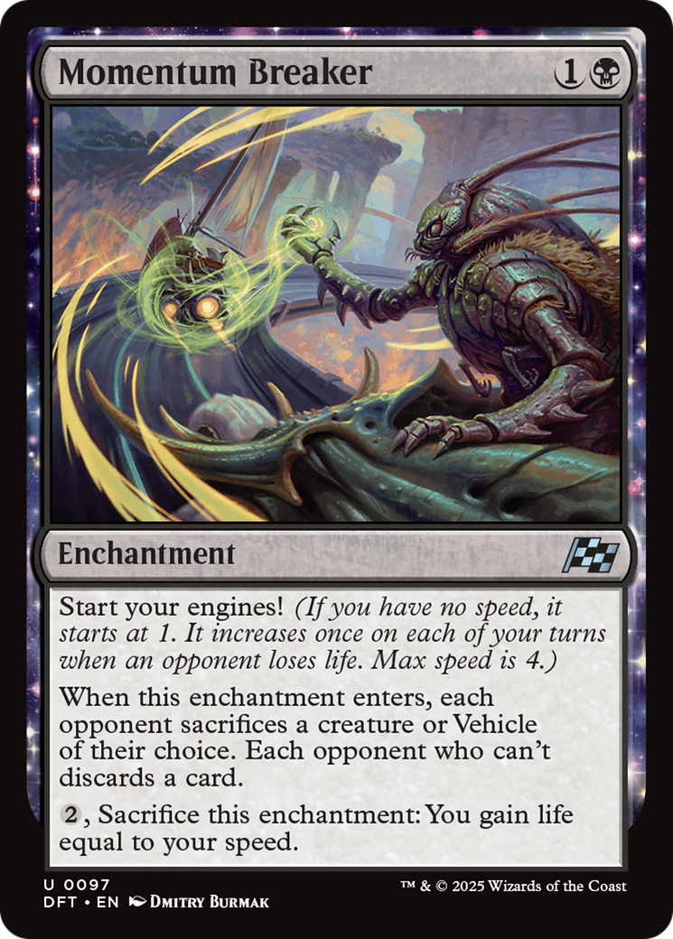 Momentum Breaker (DFT-097)  Foil - Aetherdrift: (enchantment)