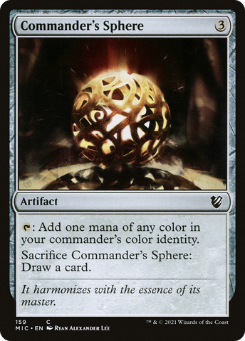 Commander's Sphere (MIC-159)  - Midnight Hunt Commander