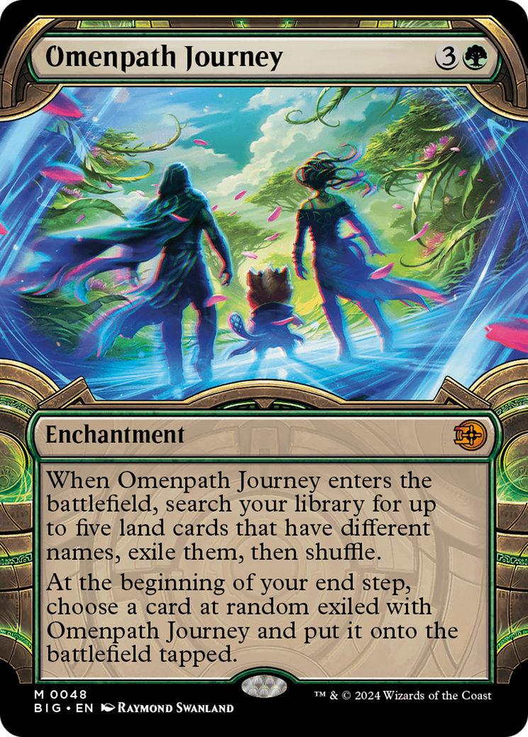 Omenpath Journey (Showcase) (BIG-048)  Foil - The Big Score: (Showcase)