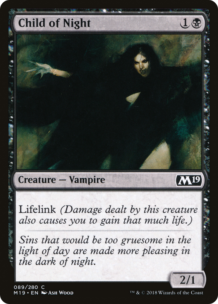 Child of Night (M19-089)  Foil - Core Set 2019