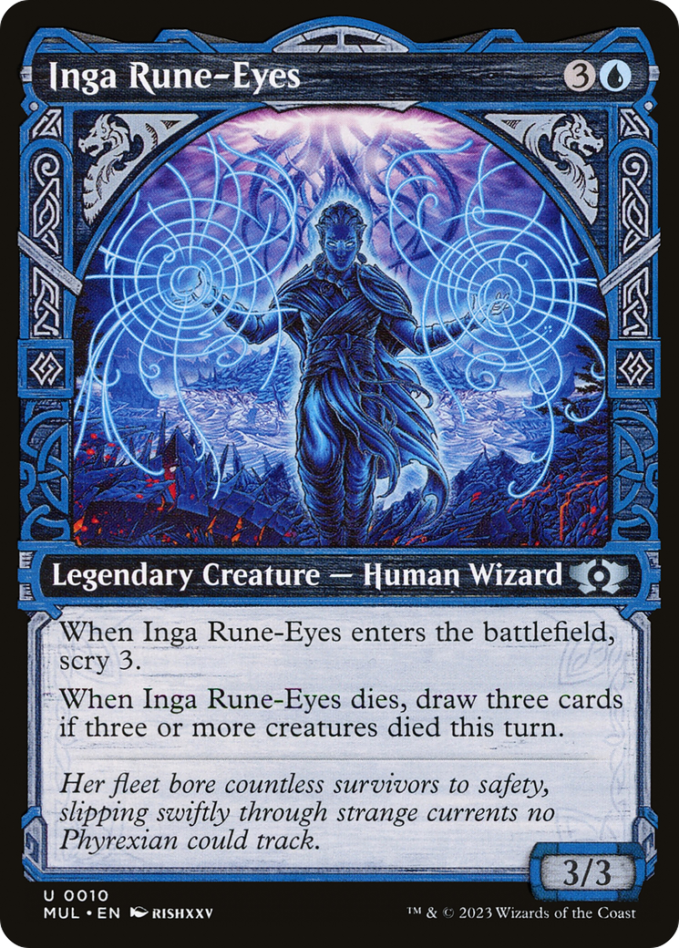 Inga Rune-Eyes (MUL-010)  - Multiverse Legends: (Showcase)