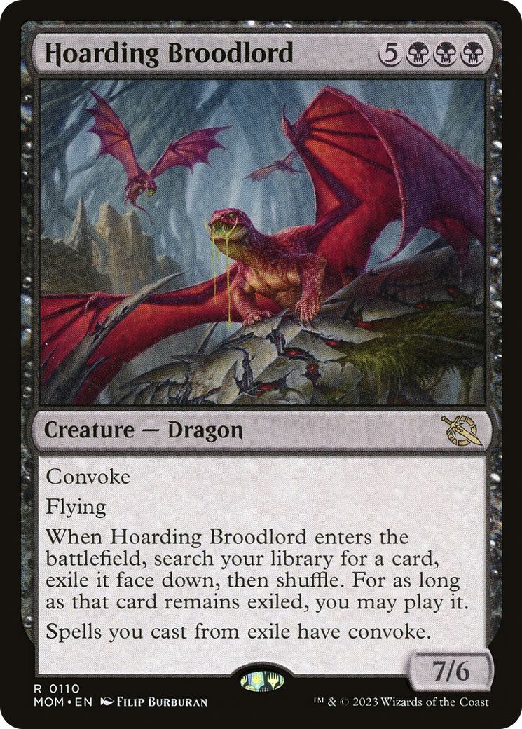 Hoarding Broodlord (MOM-110)  - March of the Machine